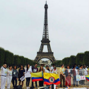 Turistas colombia